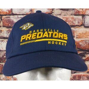 Nashville Predators Adjustable Navy Blue Fanatics Authentic Pro NHL Cap